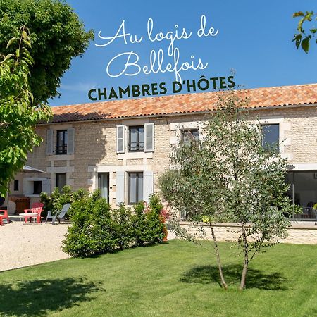 Au Logis De Bellefois - Chambres D'Hotes Neuville-du-Poitou Eksteriør billede